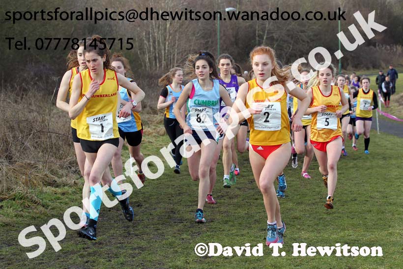 Inter Counties Schools Cross Country, Temple Park, South Shields. Photo: David T. Hewitson/Sports for All Pics